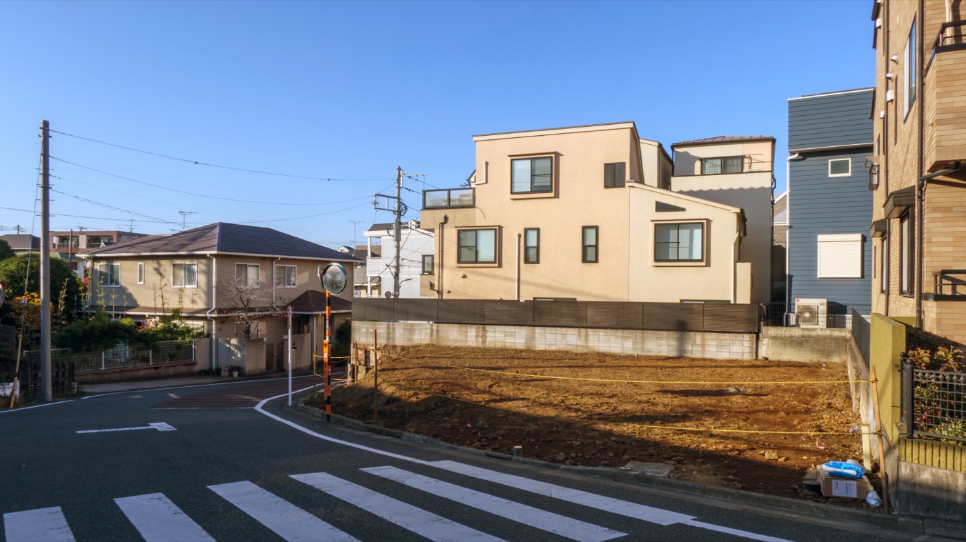 解体後の更地
